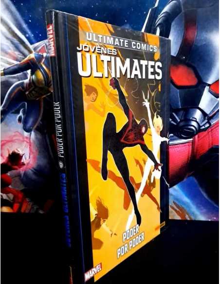 PRECINTADO ULTIMATE COMICS JOVENES ULTIMATES PODER POR PODER PANINI TAPA DURA