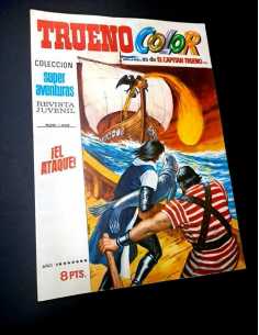 MUY BUEN ESTADO SUPER AVENTURAS 1711 CAPITAN TRUENO COLOR...