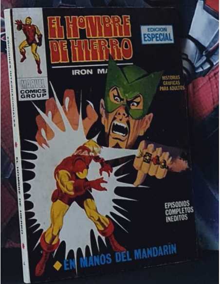 CASI EXCELENTE ESTADO EL HOMBRE DE HIERRO 4 LAS MANOS DEL MANDARÍN TACO EDICIONES VERTICE