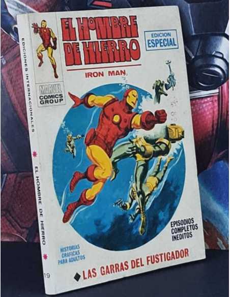 MUY BUEN ESTADO EL HOMBRE DE HIERRO 19 LAS GARRAS DEL FUSTIGADOR TACO EDICIONES VERTICE