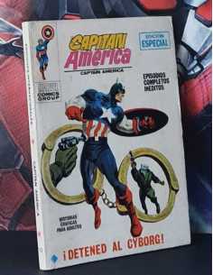 BUEN ESTADO CAPITAN AMERICA 10 DETENED AL CYBORG TACO...