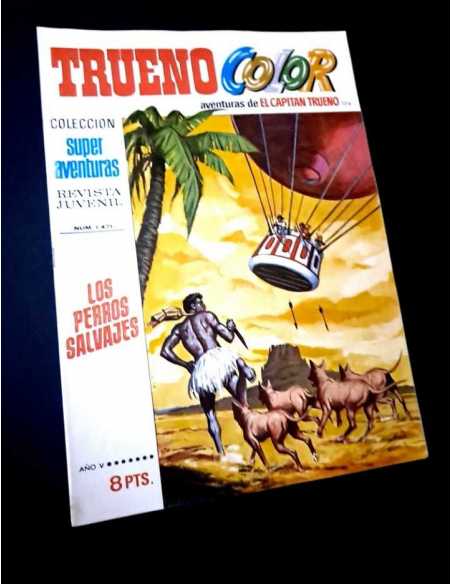 EXCELENTE ESTADO SUPER AVENTURAS 1471 CAPITAN TRUENO COLOR 174 BRUGUERA