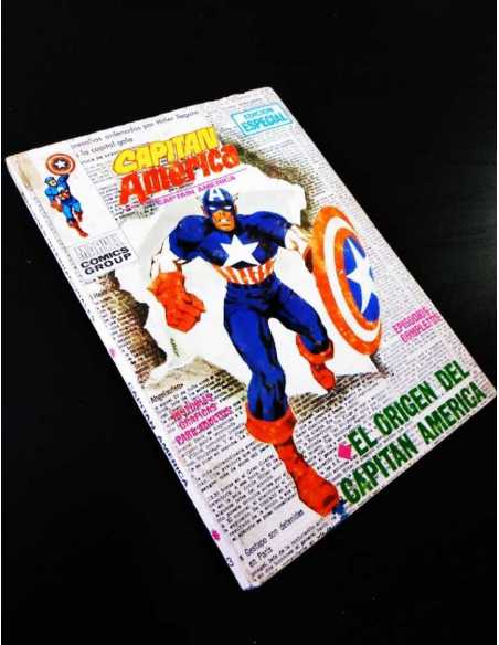 BUEN ESTADO CAPITAN AMERICA 3 VERTICE CELO TACO