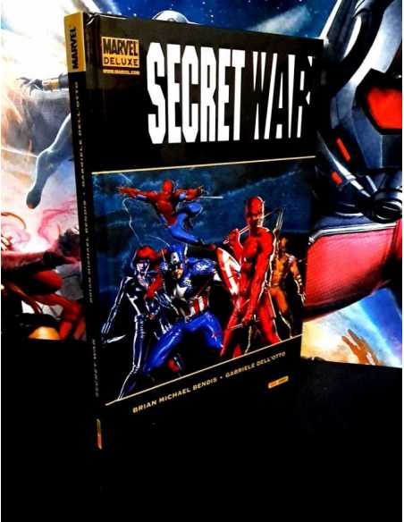DE KIOSCO MARVEL DELUXE 5 SECRET WAR PANINI TAPA DURA COMICS
