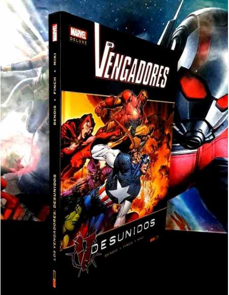 CASI EXCELENTE ESTADO MARVEL DELUXE LOS VENGADORES DESUNIDOS PANINI COMICS TAPA DURA