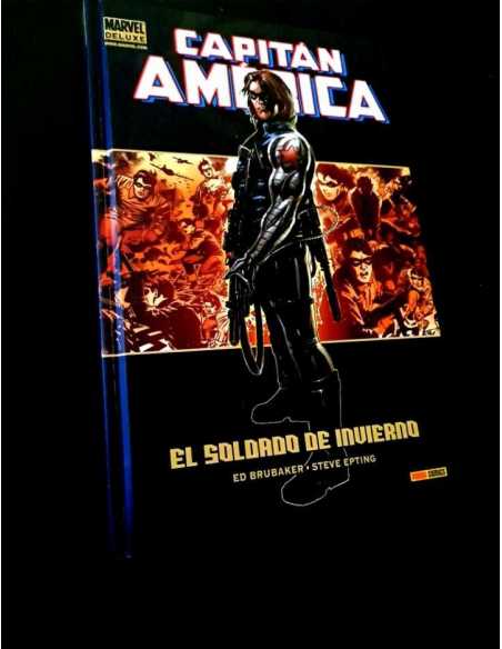 EXCELENTE ESTADO MARVEL DELUXE CAPITAN AMERICA 2 EL SOLDADO DE INVIERNO COMICS PANINI