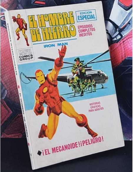EXCELENTE ESTADO EL HOMBRE DE HIERRO 14 EL MECANOIDE PELIGRO TACO EDICIONES VERTICE