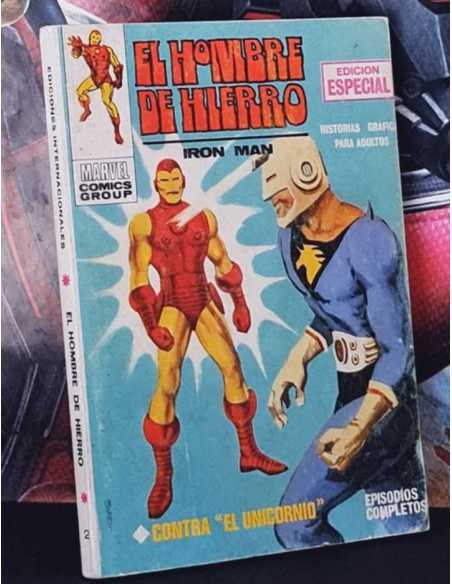 MUY BUEN ESTADO EL HOMBRE DE HIERRO 2 CONTRA EL UNICORNIO TACO EDICIONES VERTICE