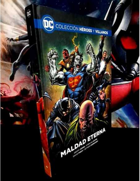 EXCELENTE ESTADO HEROES Y VILLANOS MALDAD ETERNA VOLUMEN 5 DC ECC SALVAT