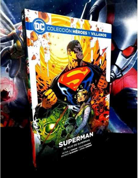 EXCELENTE ESTADO HEROES Y VILLANOS SUPERMAN EL HIJO DE SUPERMAN VOLUMEN 6 DC ECC