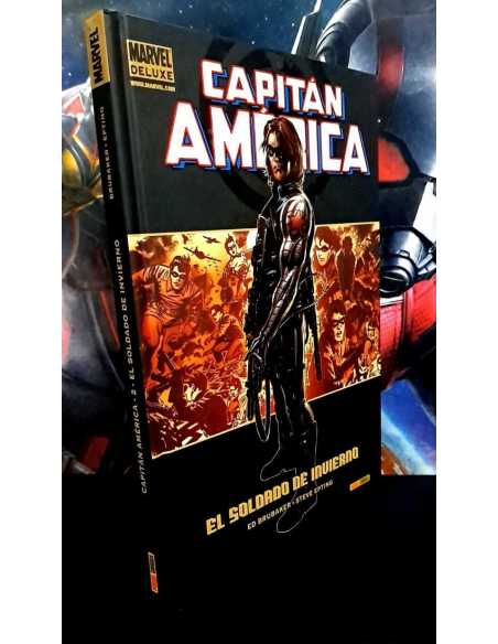 DE KIOSCO MARVEL DELUXE CAPITAN AMERICA EL SOLDADO DE INVIERNO PANINI COMICS TAPA DURA