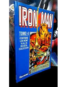 MUY BUEN ESTADO IRON MAN 16 AL 20 TOMO 4 FORUM RETAPADO