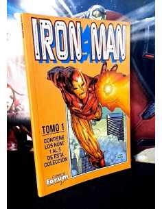 CASI EXCELENTE ESTADO IRON MAN 1 AL 5 TOMO 1 FORUM RETAPADO