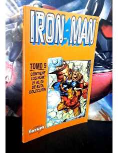 CASI EXCELENTE ESTADO IRON MAN 21 AL 25 TOMO 5 FORUM...