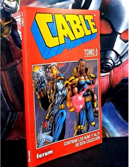 CASI EXCELENTE ESTADO CABLE 17 AL 21 TOMO 5 FORUM RETAPADO