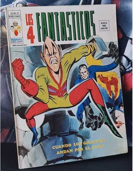 BUEN ESTADO LOS 4 FANTASTICOS 2 CUANDO LOS GIGANTES ANDAN POR EL CIELO VOL.3 GRAPA VERTICE