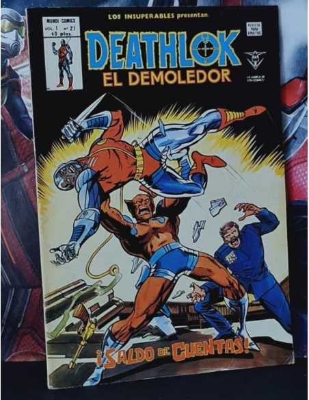 MUY BUEN ESTADO LOS INSUPERABLES 27 DEATHLOK SALDO DE CUENTAS GRAPA VERTICE
