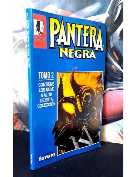 EXCELENTE ESTADO PANTERA NEGRA 6 AL 10 TOMO 2 FORUM TAPA BLANDA RETAPADO