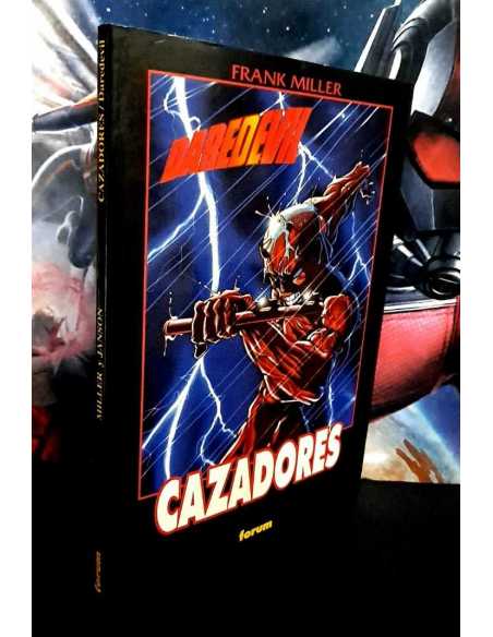 CASI EXCELENTE ESTADO OBRAS MAESTRAS 24 DAREDEVIL CAZADORES FRANK MILLER FORUM TAPA BLANDA