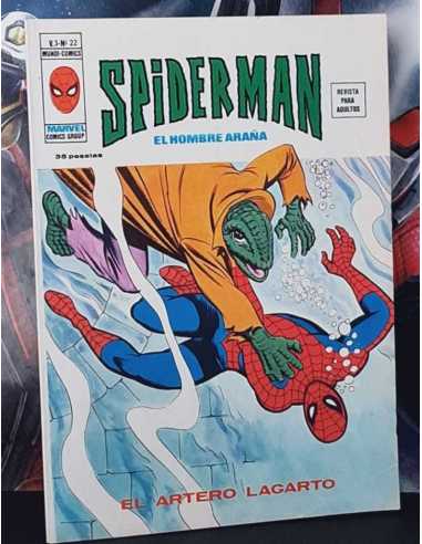 EXCELENTE ESTADO SPIDERMAN 22 EL ARTERO LAGARTO  GRAPA SPIDER-MAN VOL3  VERTICE