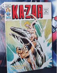 EXCELENTE ESTADO KA-ZAR 2 UN HOMBRE DIOS ANDA SUELTO...