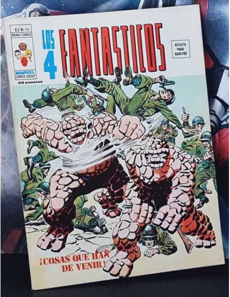 MUY BUEN ESTADO LOS 4 FANTASTICOS 16 COSAS QUE HAN DE VENIR VOL.2 GRAPA VOL2 GRAPA EDICIONES VERTICE