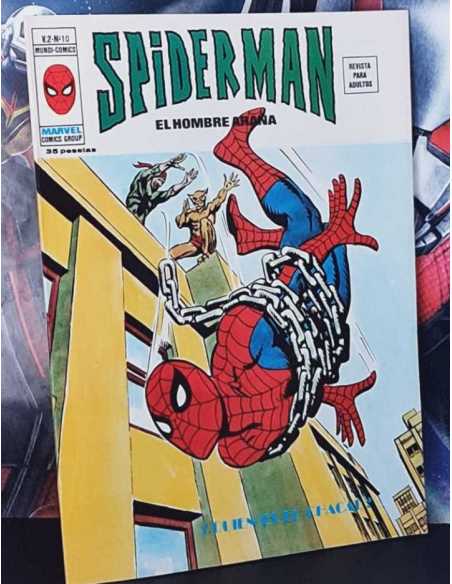 DE KIOSCO SPIDERMAN 10 QUIÉN ES EL CHACAL VOL.2 GRAPA SPIDER-MAN VOL2 VERTICE