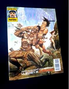 EXCELENTE ESTADO LA ESPADA SALVAJE DE CONAN 147 SERIE ORO...