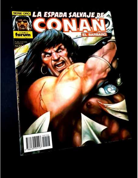 EXCELENTE ESTADO LA ESPADA SALVAJE DE CONAN 106 SERIE ORO FORUM PRIMERA EDICION GRAPA