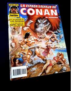 EXCELENTE ESTADO LA ESPADA SALVAJE DE CONAN 132 SERIE ORO...