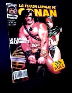 EXCELENTE ESTADO LA ESPADA SALVAJE DE CONAN 86 SERIE ORO...