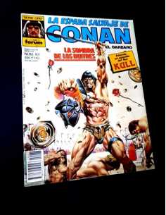 EXCELENTE ESTADO LA ESPADA SALVAJE DE CONAN 83 SERIE ORO...