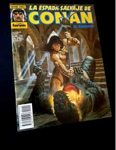 EXCELENTE ESTADO LA ESPADA SALVAJE DE CONAN 110 SERIE ORO...