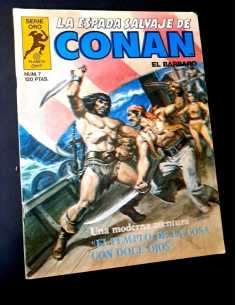 MUY BUEN ESTADO LA ESPADA SALVAJE DE CONAN 7 SERIE ORO...