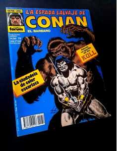 MUY BUEN ESTADO LA ESPADA SALVAJE DE CONAN 79 SERIE ORO...