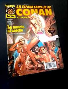 MUY BUEN ESTADO LA ESPADA SALVAJE DE CONAN 81 SERIE ORO...