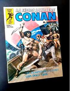 MUY BUEN ESTADO LA ESPADA SALVAJE DE CONAN 7 SERIE ORO...