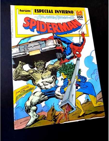 EXCELENTE ESTADO SPIDERMAN ESPECIAL INVIERNO FORUM EXTRA GRAPA