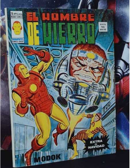 CASI EXCELENTE ESTADO EL HOMBRE DE HIERRO EXTRA DE NAVIDAD MODOK GRAPA EDICIONES VERTICE
