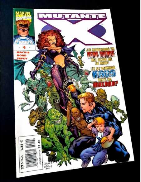 EXCELENTE ESTADO MUTANTE X 4 FORUM COMICS GRAPA