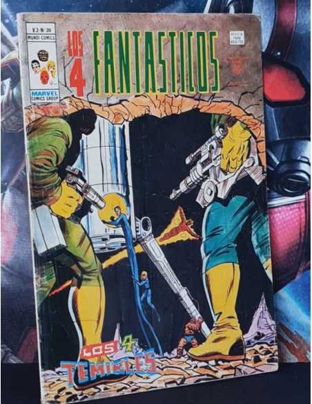BUEN ESTADO LOS 4 FANTASTICOS 20 VOL III LOS TEMIBLES GRAPA VOL.3 EDICIONES VERTICE