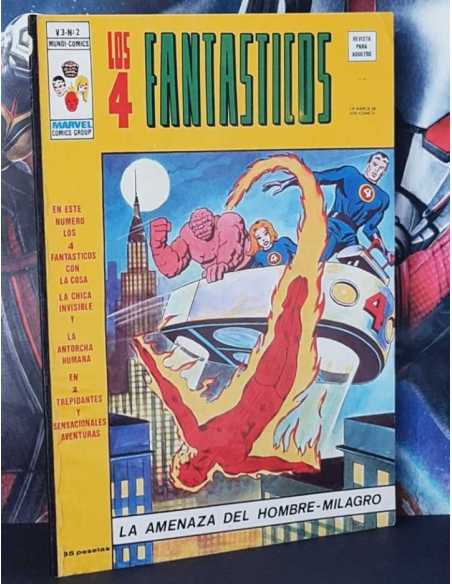 EXCELENTE ESTADO LOS 4 FANTASTICOS 2 VOL II CATACLISMO GRAPA VOL.3 EDICIONES VERTICE