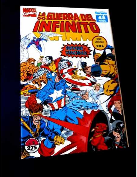 EXCELENTE ESTADO LA GUERRA DEL INFINITO 2 FORUM COMICS GRAPA