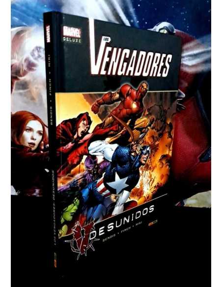 EXCELENTE ESTADO MARVEL DELUXE 2 VENGADORES DESUNIDOS PANINI COMICS TAPA DURA