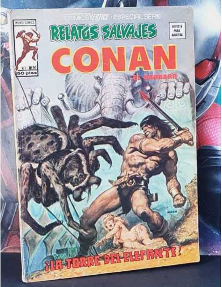 RELATOS SALVAJES 60 CONAN LA TORRE DEL ELEFANTE NORMAL ESTADO GRAPA MUNDI COMICS VERTICE