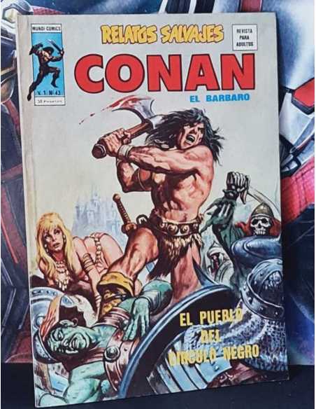 EXCELENTE ESTADO RELATOS SALVAJES 43 EL PUEBLO DEL CÍRCULO NEGRO GRAPA MUNDI COMICS VERTICE