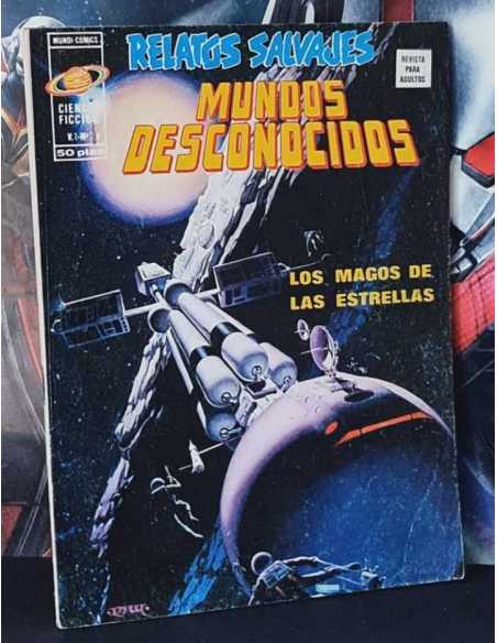 MUY BUEN ESTADO RELATOS SALVAJES 24 LOS MAGOS DE LAS ESTRELLAS GRAPA MUNDI COMICS VERTICE