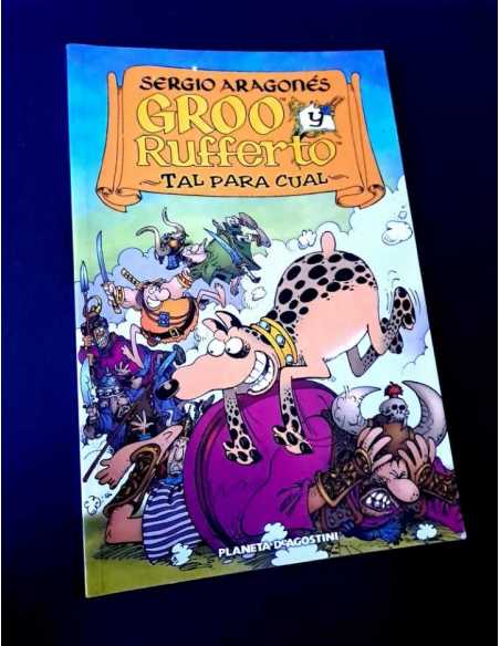 EXCELENTE ESTADO SERGIO ARAGONES GROO RUFFERTO TAL PARA CUAL PLANETA TAPA BLANDA