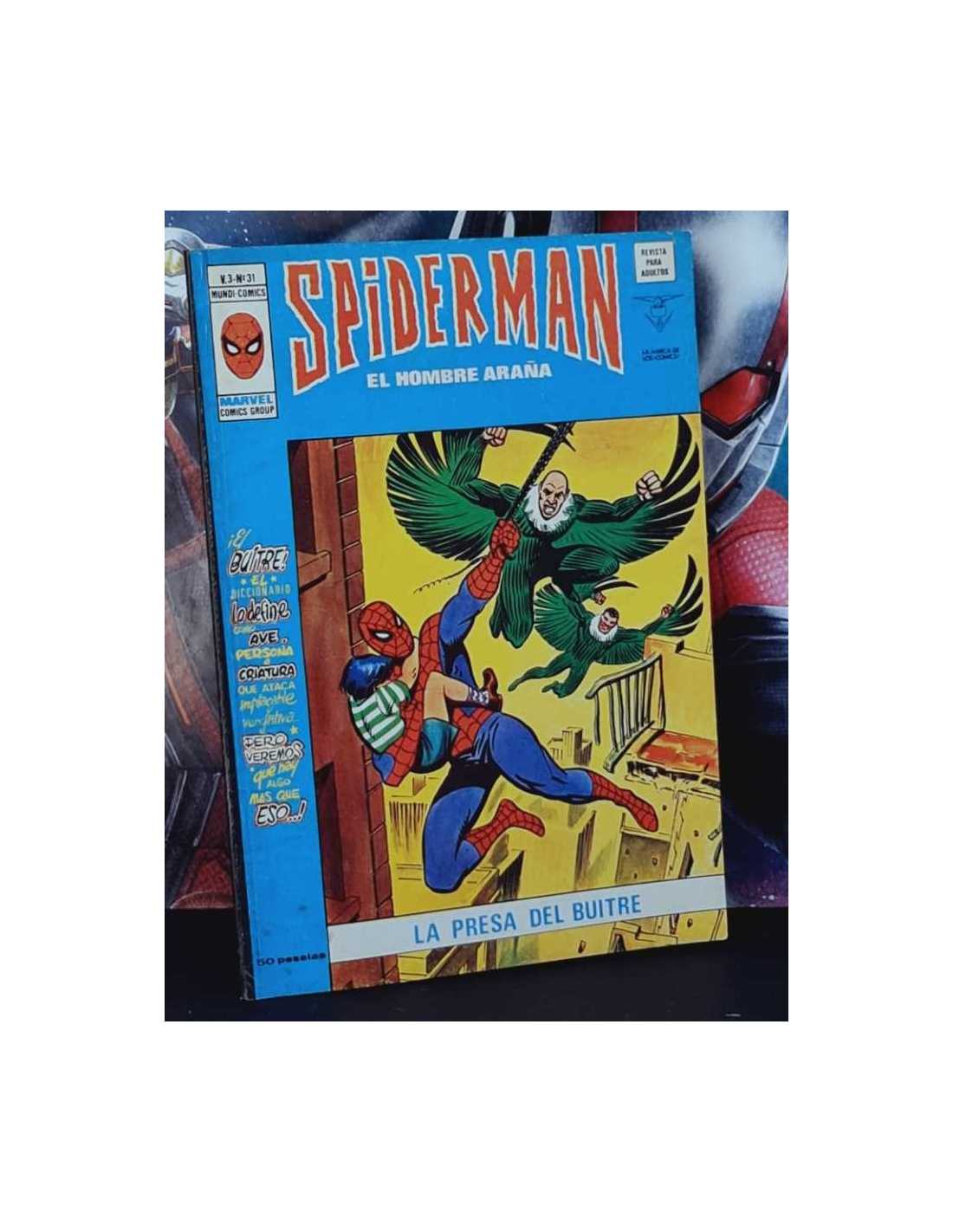 MUY BUEN ESTADO SPIDERMAN 31 LA PRESA DEL BUITRE SPIDER-MAN VOL III GRAPA   MUNDI-COMICS VERTICE