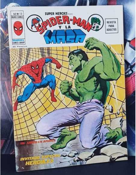 EXCELENTE ESTADO SUPER HEROES 13 UN AMIGO EN APUROS VOL II GRAPA VOL.2 MUNDI-COMICS VERTICE